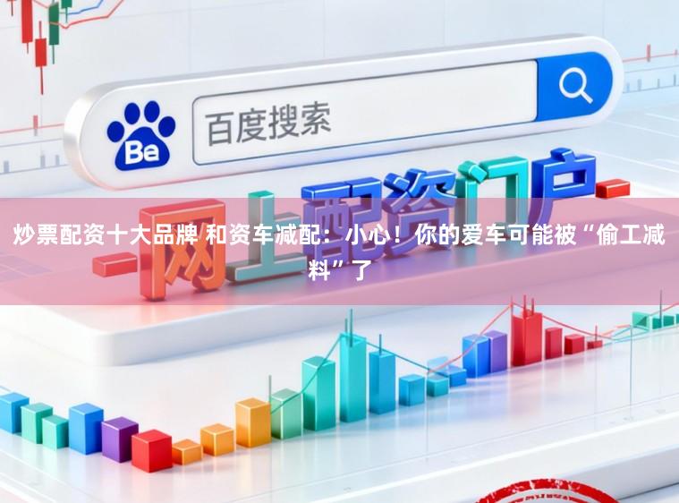 炒票配资十大品牌 和资车减配:小心!你的爱车可能被“偷工减料”了